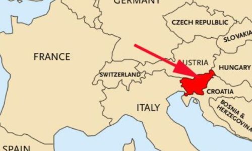 Slovenia_on the map